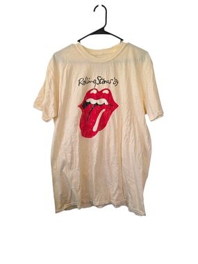 Urban Outfitters Rolling Stones '89 Graphic Distressed Band Tee T-Shirt XL